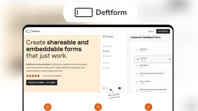 Deftform Lifetime Deal (August 2025)